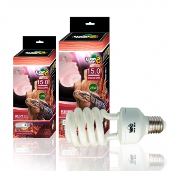 Lucky Herp UVB 15.0 Compact Fluorescent Lamp 13W 26W